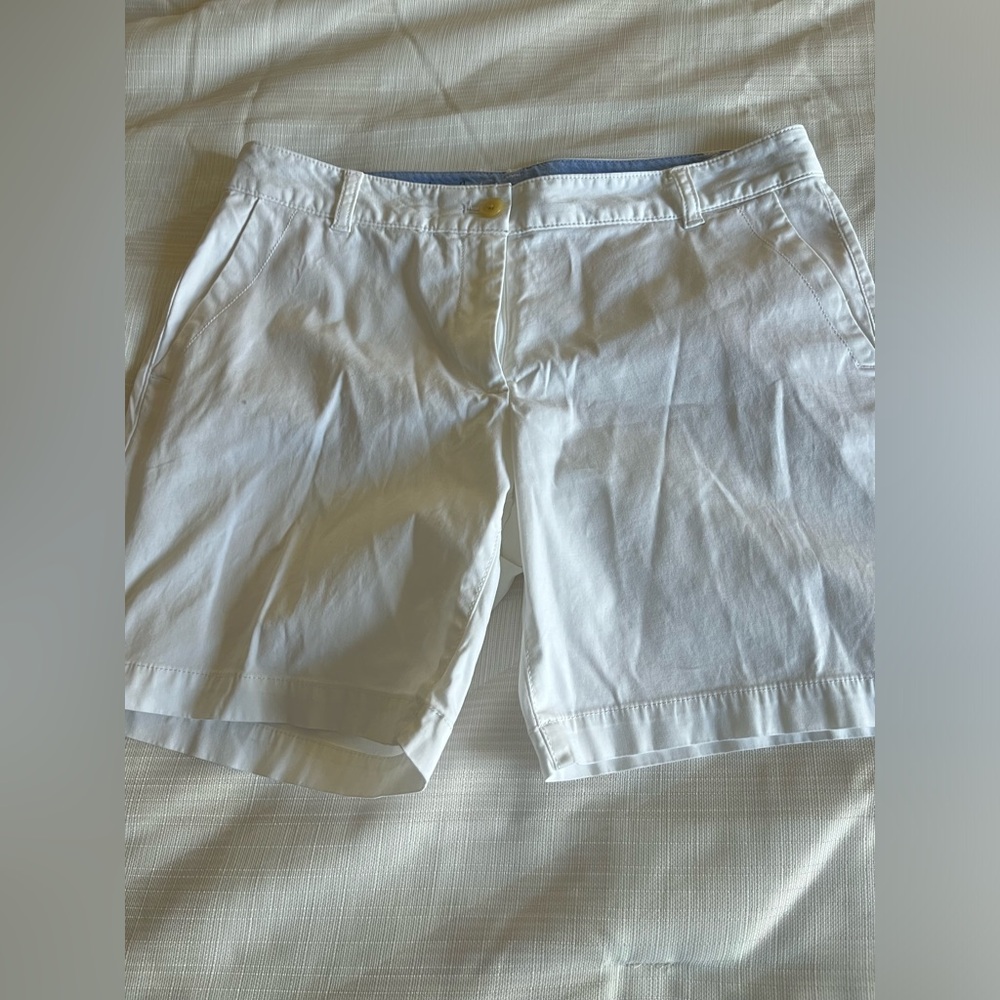 White womens shorts